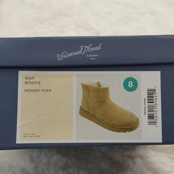 Universal Thread May Boots Memory Foam, Size 8. - Picture 11 of 17